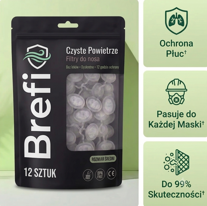 Brefi - Niewidoczne Filtry Nosowe