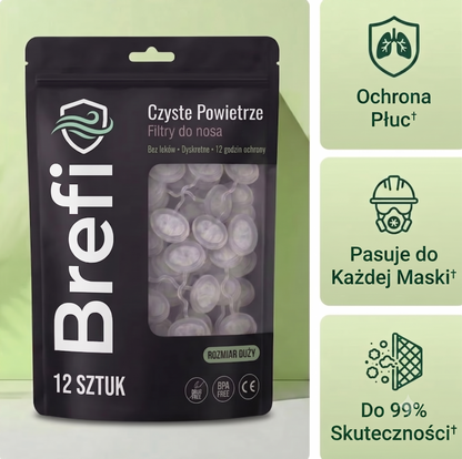 Brefi - Niewidoczne Filtry Nosowe